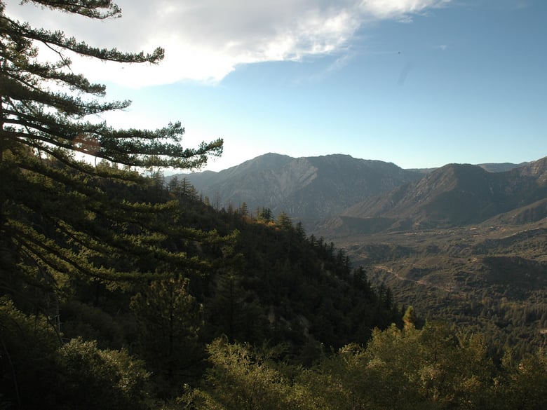 San Bernardino National Forest in October 2009.